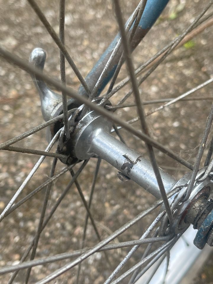 Gritzner Fahrrad 1. Serie  Alu Felgen -Schutzbleche - sehr selten in Weingarten (Baden)