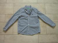 Hemd, Kinderhemd, blau-weiß kariert, Langarm, Benetton, 130, 5 € West - Unterliederbach Vorschau