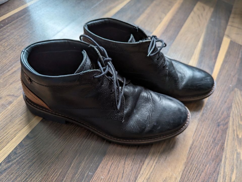 Herren Schnürschuhe/Stiefletten - Leder Gr. 42 in Duisburg