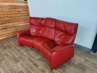 Himolla Trapezsofa Lieferung ab 0€ Rot Fernseh Relax Couch Leder Nordrhein-Westfalen - Augustdorf Vorschau