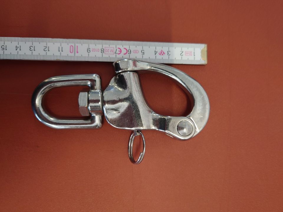 Fallschäkel mit Drehwirbel, Schaukel, Karabiner, klettern, sicher in Zeven