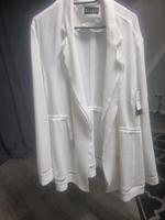 Weiße leichte Jacke Gr. 50 Bayern - Gunzenhausen Vorschau