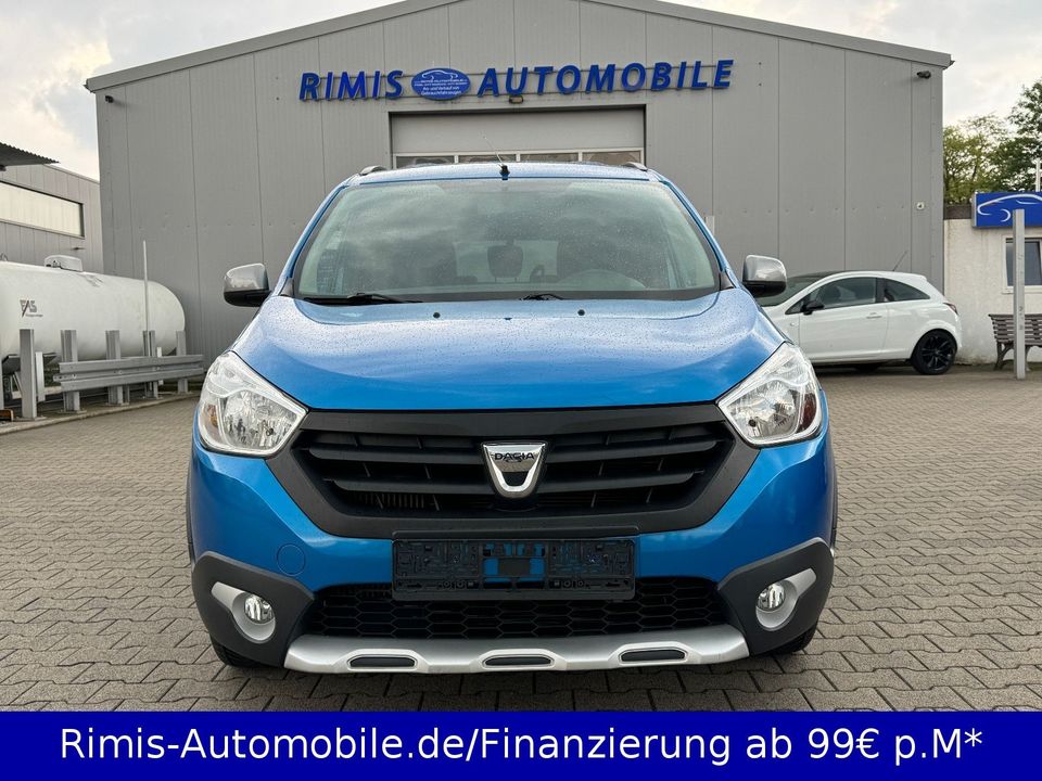 Dacia Lodgy Stepway 7 Sitzer Navi AHK PDC Klima 1.Hand in Gelsenkirchen