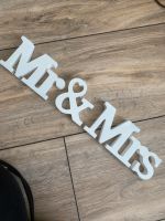 Hochzeit Schriftzug Mr&Mrs Bayern - Thalmassing Vorschau