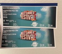 2x Multisummer Festival Ticket Berlin - Neukölln Vorschau