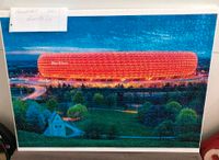 Puzzle Bild Allianz Arena 80/60 Arena leuchtet im Dunkeln München - Schwabing-West Vorschau