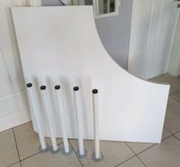 Ikea Eckschreibtischplatte mit fünf Beinen Schleswig-Holstein - Nordstrand Vorschau