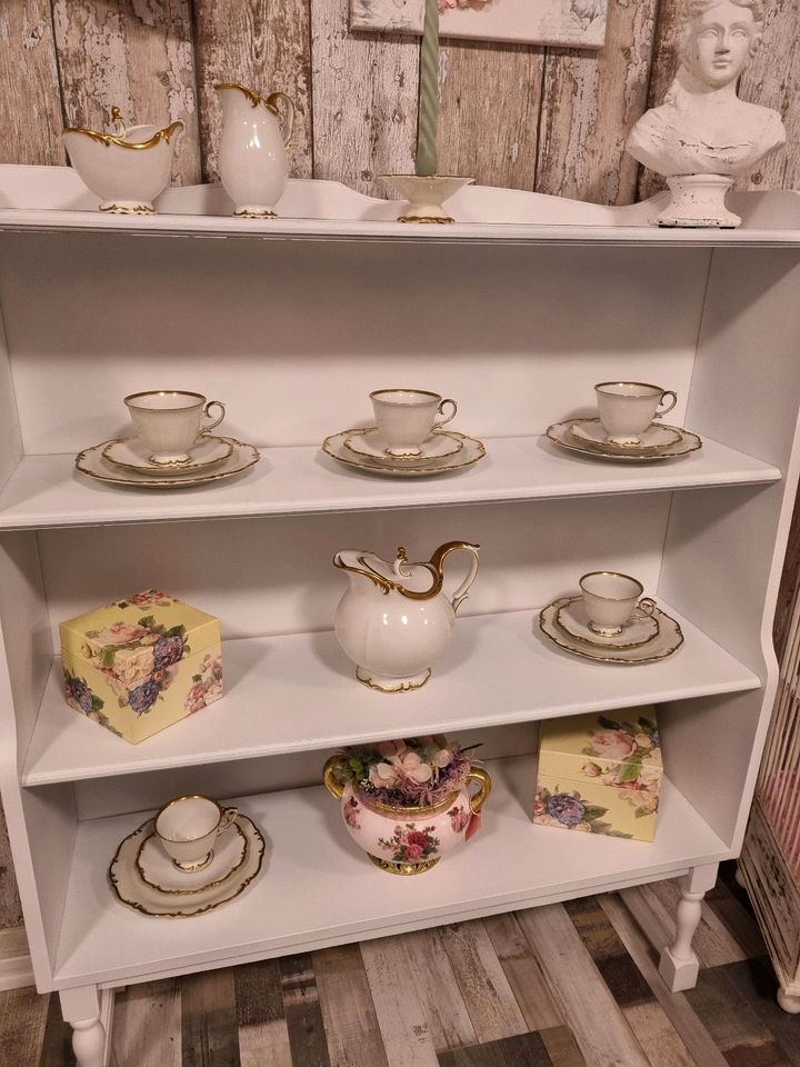 ⚘️⚘️Shabby Chic Standregal Raumtrenner weiß ⚘️⚘️ in Herne