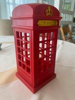 Nachttischlampe Vintage Retro rot Englisch Telefonzelle Frankfurt am Main - Sachsenhausen Vorschau