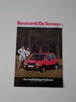 Innocenti De Tomaso Leyland Mini Prospekt Blatt Baden-Württemberg - Illingen Vorschau
