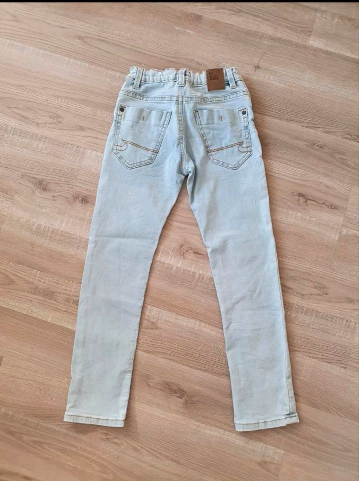 Jeans Jeanshose Blue Ridge stonewashed blau hellblau Gr. 128 in Langenhagen