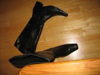 Giorgio Venuti Weitschaft Stiefel, Leder, schwarz, 2000er Style Nordrhein-Westfalen - Solingen Vorschau