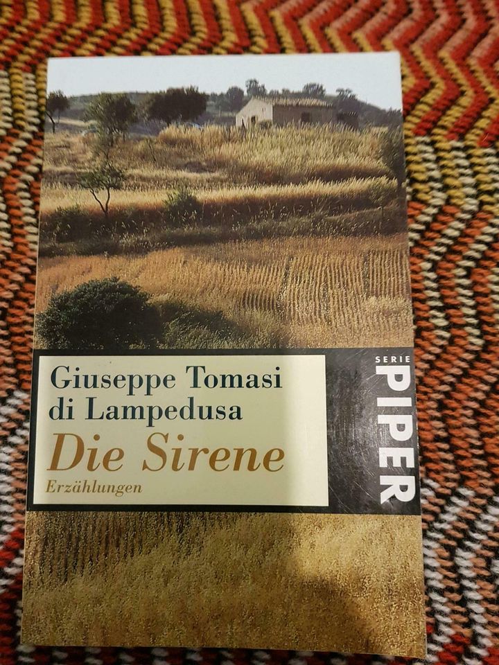 Die Sirene, Guiseppe Tomasi di Lampedusa in Scheer