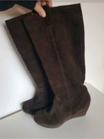 Zanon & Zago Stiefel, Keilabsatz, Velour Baden-Württemberg - Freiburg im Breisgau Vorschau