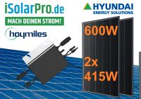 600W Balkonkraftwerk  HYUNDAI + Hoymiles Wechselrichter PV-Anlage Rheinland-Pfalz - Birkenfeld Vorschau