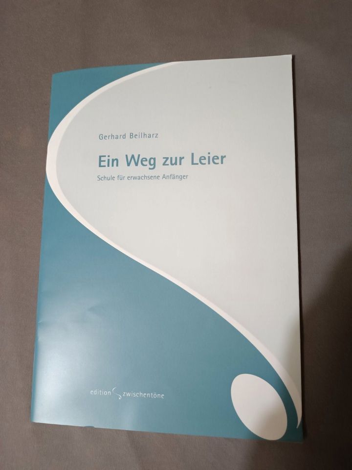 kleine Sopranleier, Gärtner, neu besaitet, 3 Notenhefte, Leier in Viersen