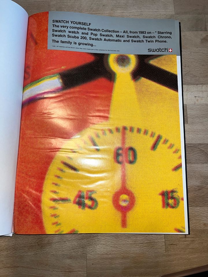 Buch „Swatch 1983-1991“ in Georgensgmünd