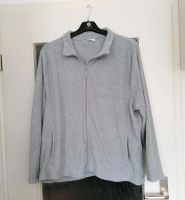 Damen Jacke Sweatjacke Fleecejacke grau Gr. 3XL Sachsen-Anhalt - Halle Vorschau