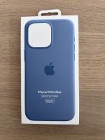 Apple Silikon Case mit MagSafe für iPhone 15 Pro Max - Winterblau Hessen - Rüsselsheim Vorschau