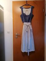 Blaues Wenger Dirndl Gr 46 mit Schürze Bayern - Anger Vorschau