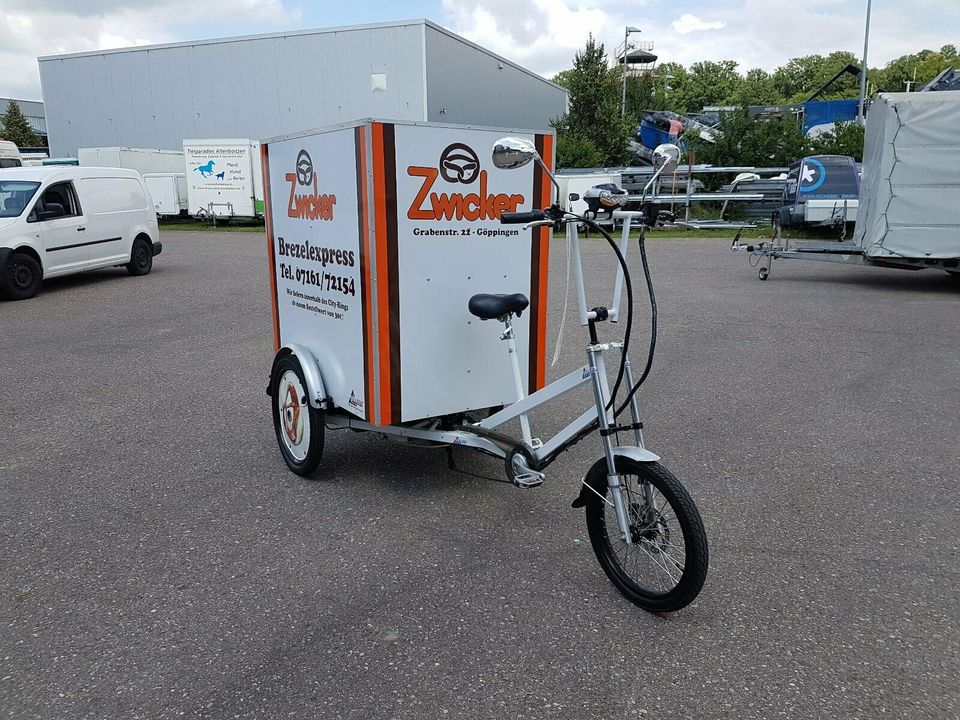 Lastenrad E-Bike Big-Box Aufbau, Transport Pendelec in Göppingen