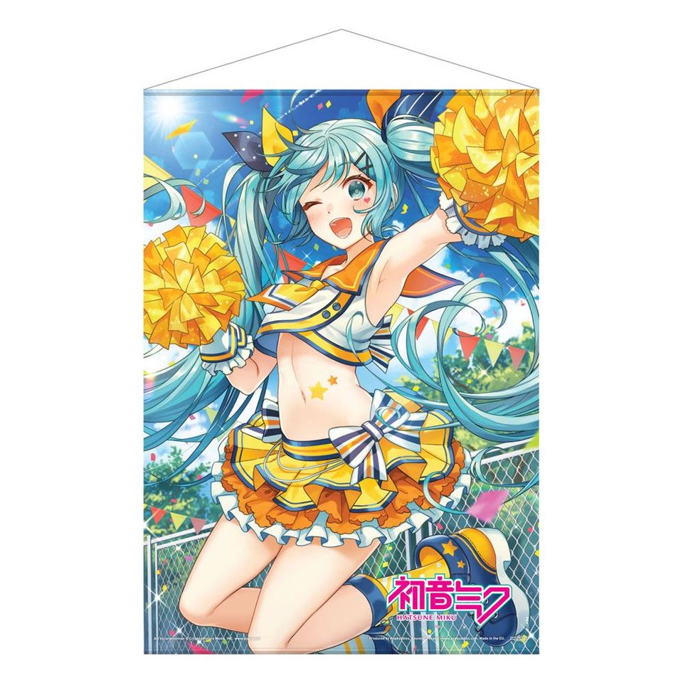 Hatsune Miku Wallscroll Cheerleader (Summer) 50 x 70cm POPbuddies in Magdeburg