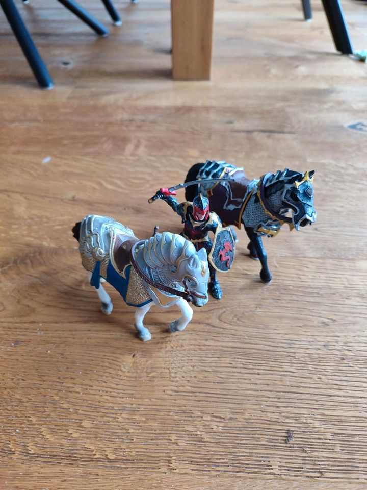 Schleich Pferde Ritter in Reken