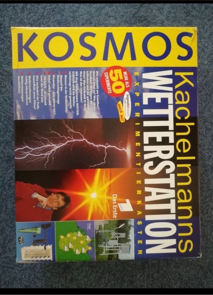 Kosmos Meteorologie Experimentierkasten Wetter Kachelmann in Tauberbischofsheim