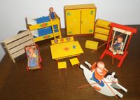 Puppenstube / Puppenhaus Möbel "Kinderzimmer" *70er Jahre* Baden-Württemberg - Grünkraut Vorschau