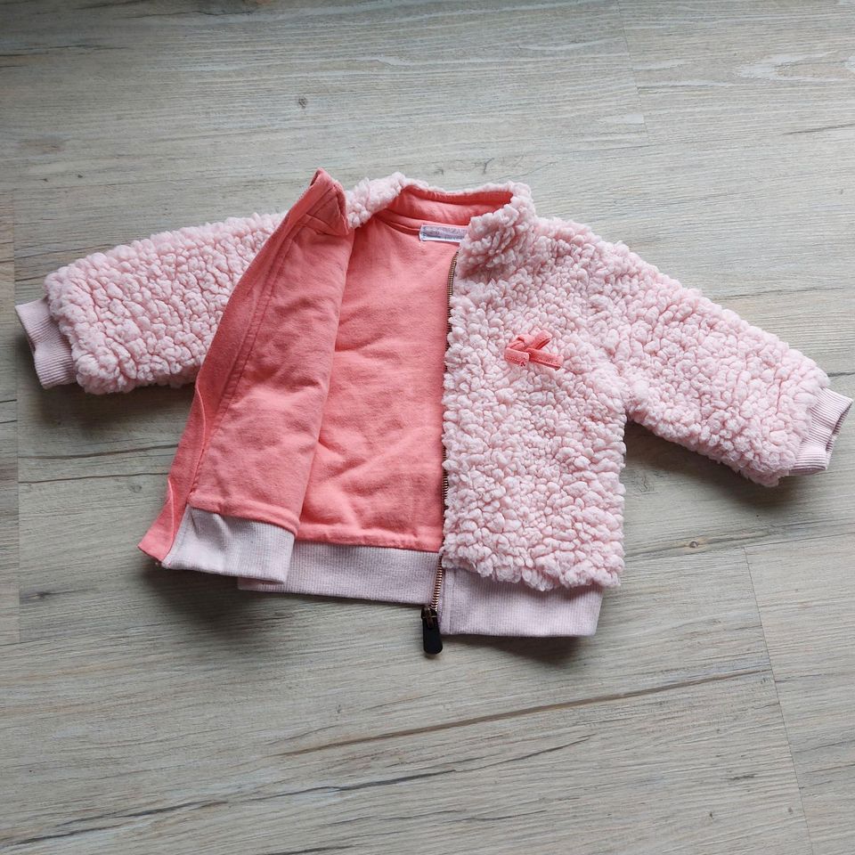 Piazza Italia ☆ Jacke ☆ Gr. 62 ☆ Teddy Weste ☆ Baby Mädchen ☆ TOP in Freisen