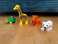 Lego Duplo Tiere Eisbär Tiger Giraffe Schildkröte Friedrichshain-Kreuzberg - Friedrichshain Vorschau