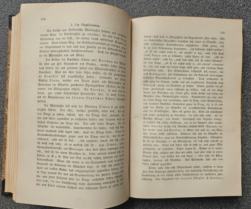 Geschichte der Philosophie für gebildete Leser - Ausgabe 1876 in Dresden