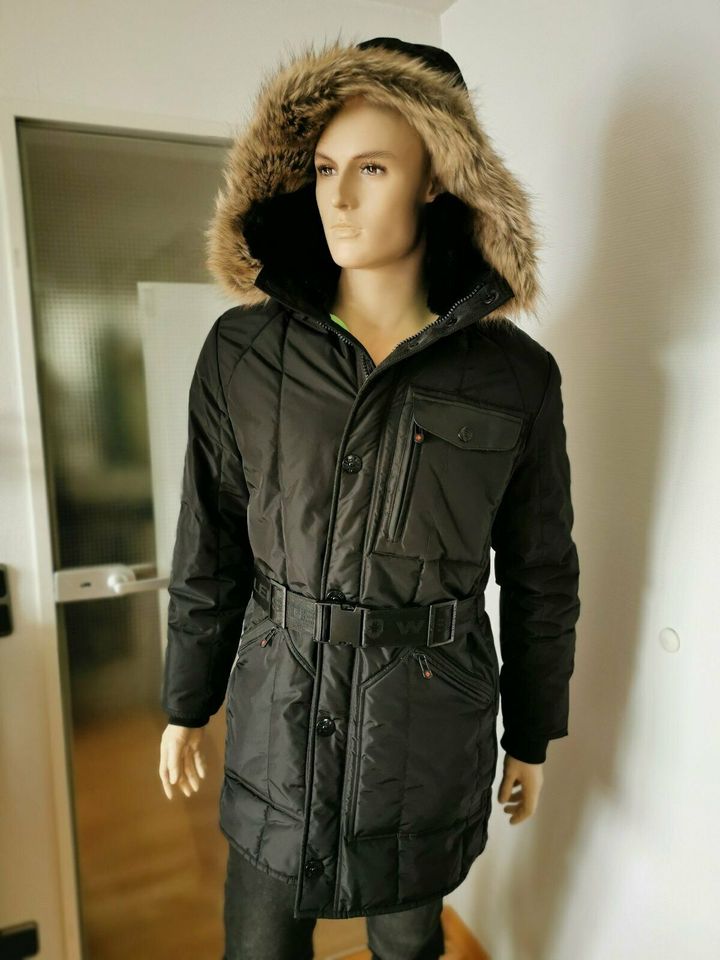 Wellensteyn ICEHOUSE MEN Gr. M Schwarz ☆Parka Winterjacke wie neu in Nauheim