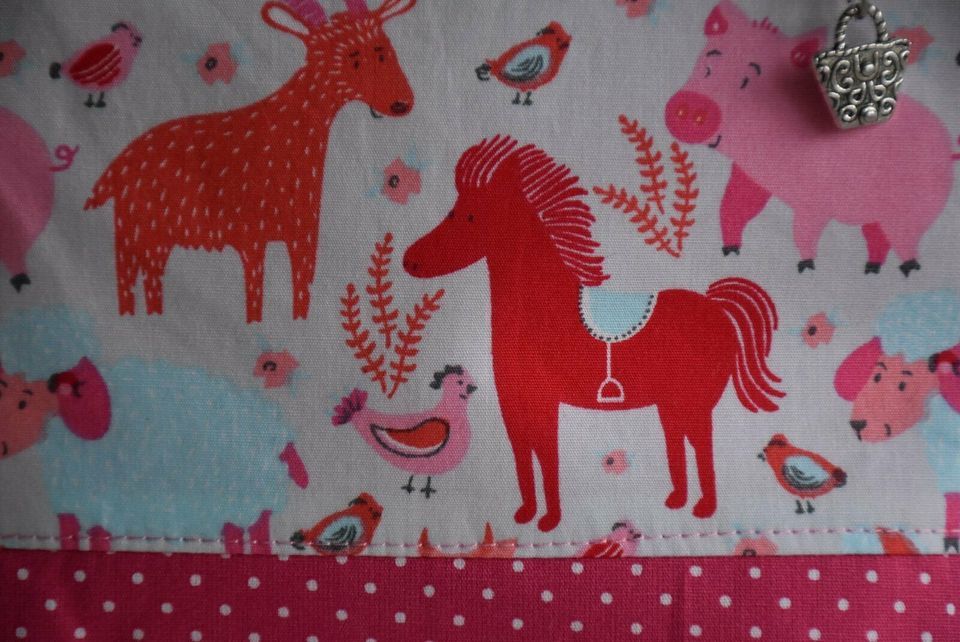 Midi-Tasche "PINK ANIMALS"... 18 x 12 x 4 cm in Rostock