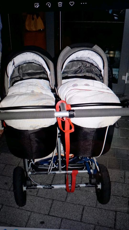 Zwillings-Kinderwagen TFK Twinner Twist in Wallmerod