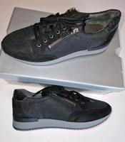 GABOR LEDER SNEAKERS "SCHWARZ-GLITZER" IN GRÖSSE 38 NEU Stuttgart - Feuerbach Vorschau