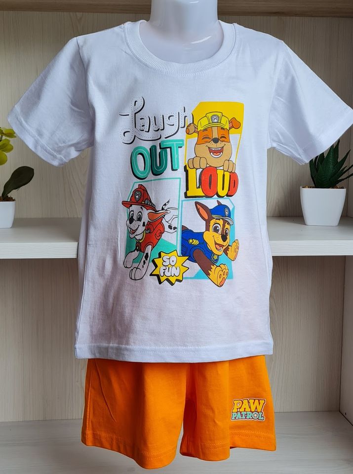 Paw Patrol Kinder Jungen Sommer Set Outfit Gr. 122 in Wolbeck