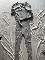 Eng geschnittener, gerippter Overall Loungewear  greige Baden-Württemberg - Offenburg Vorschau