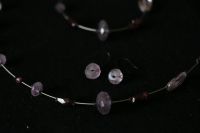 Set Modeschmuck mit Amethyst Niedersachsen - Diepenau Vorschau