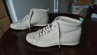ecco Leder Sneaker High-Top Gr 38 Damenschuhe grau Nordrhein-Westfalen - Alfter Vorschau
