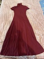 Langes Rollkragenkleid mit kurzen Ärmeln Nordrhein-Westfalen - Bestwig Vorschau