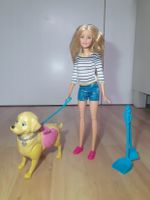 Barbie mit laufendem Hund Brandenburg - Wandlitz Vorschau