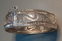 Antiker Filigran Armreif orientalisch Filigranarbeit 800 Silber Rheinland-Pfalz - Bacharach Vorschau