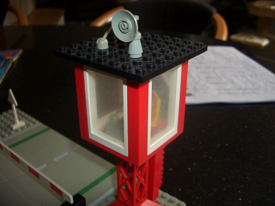 Lego System 4539, Bahnübergang, 9V, 1991, gebraucht, zerlegt in Spenge