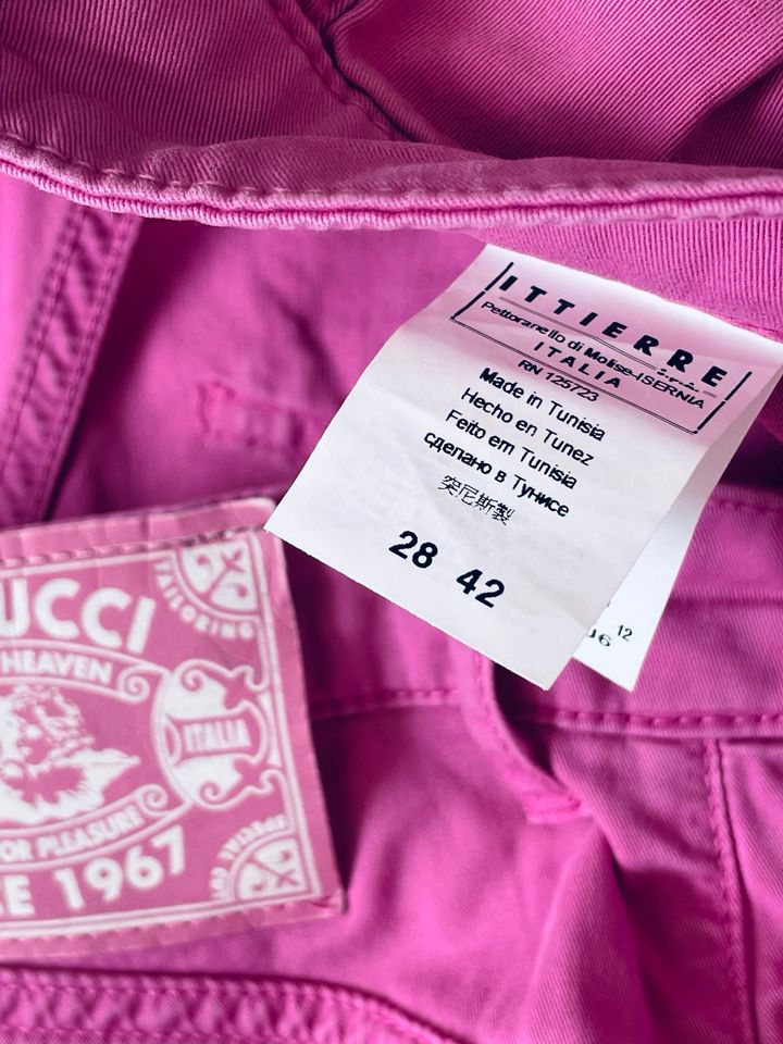 Fiorucci Skinny Kult Jeans Push Up pink / Fuchsia Gr. 28 NEU❣️ in Lilienthal