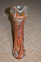 Bunte orange Blumenvase Glasvase Stil Murano? Höhe 48 cm 3150 gr Nürnberg (Mittelfr) - Südoststadt Vorschau