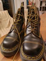 Dr MARTENS 1460 BEX STIEFEL DS Doppelstich schwarz gelb Leder UK Hessen - Schmitten Vorschau
