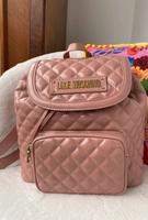 Moschino Rucksack in rosa gestepptes Muster Hessen - Wiesbaden Vorschau