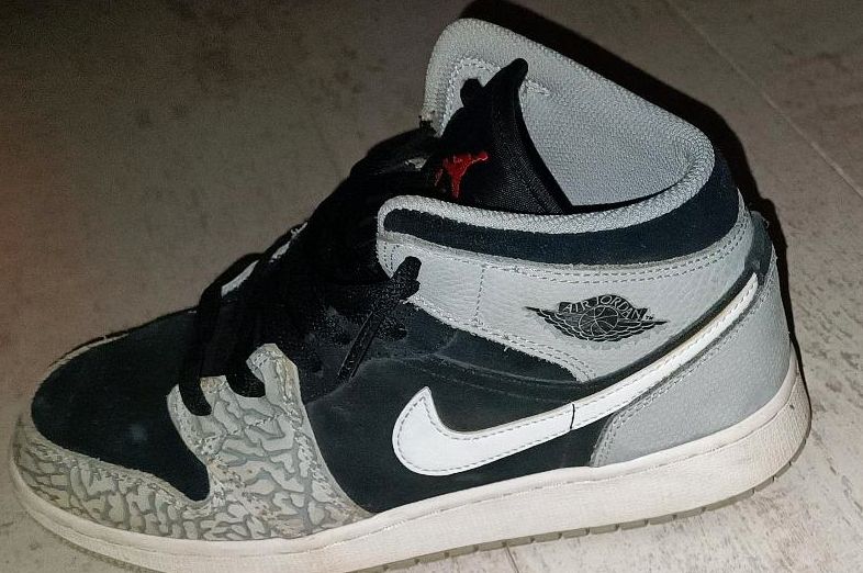 Nike Air Jordan Mid, Elephant Print, gr 38 in Woggersin