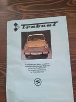 Trabant Werbeprospekt Sachsen - Chemnitz Vorschau